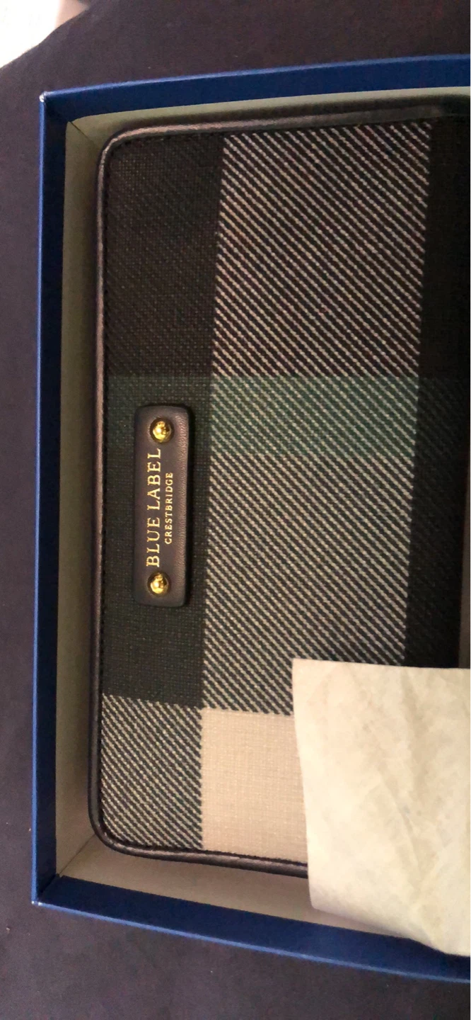 Blue Label Crestbridge Plaid Wallet - photo 2