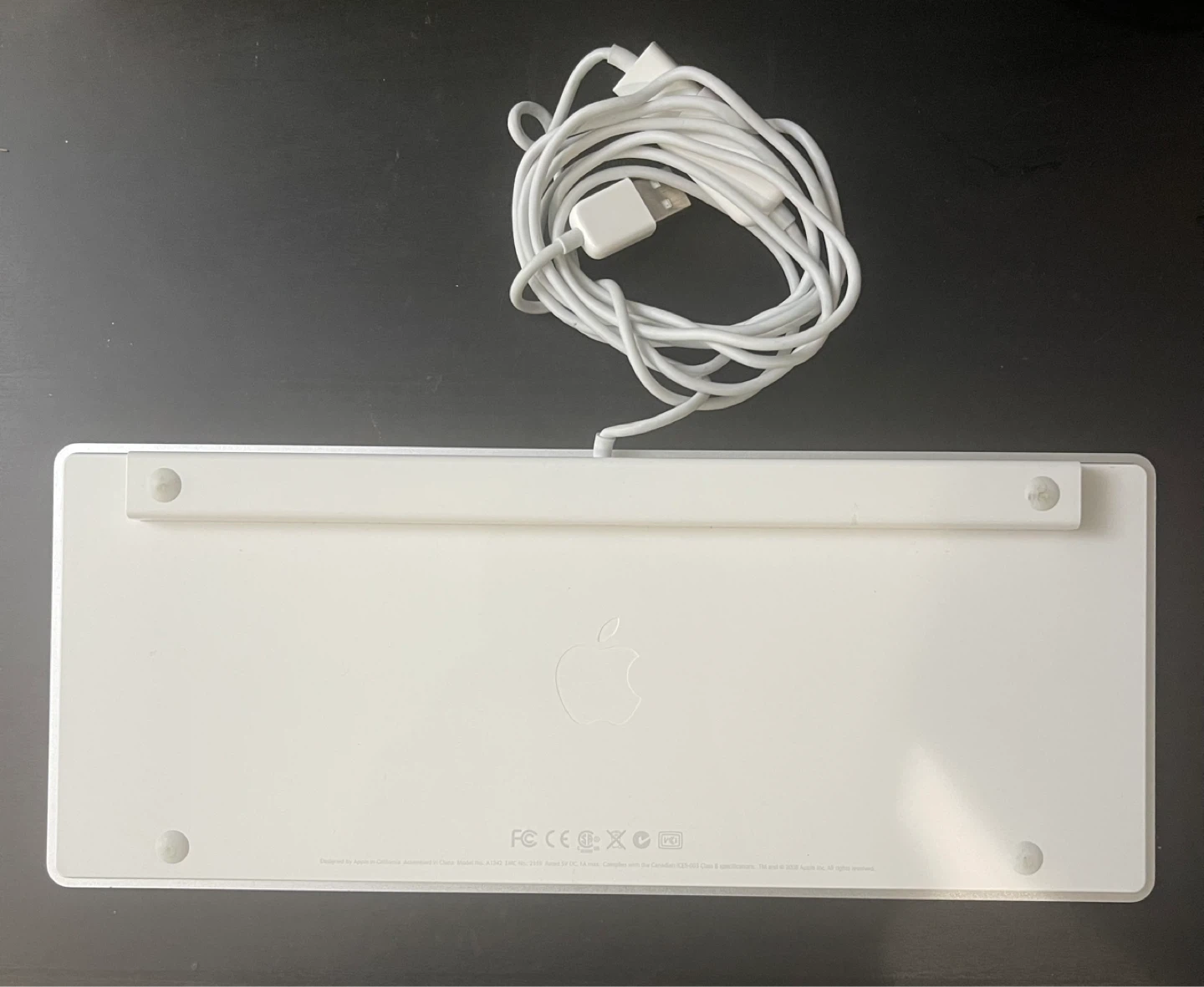 Apple Aluminum Keyboard with Numeric Keypad and USB Cable - photo 2