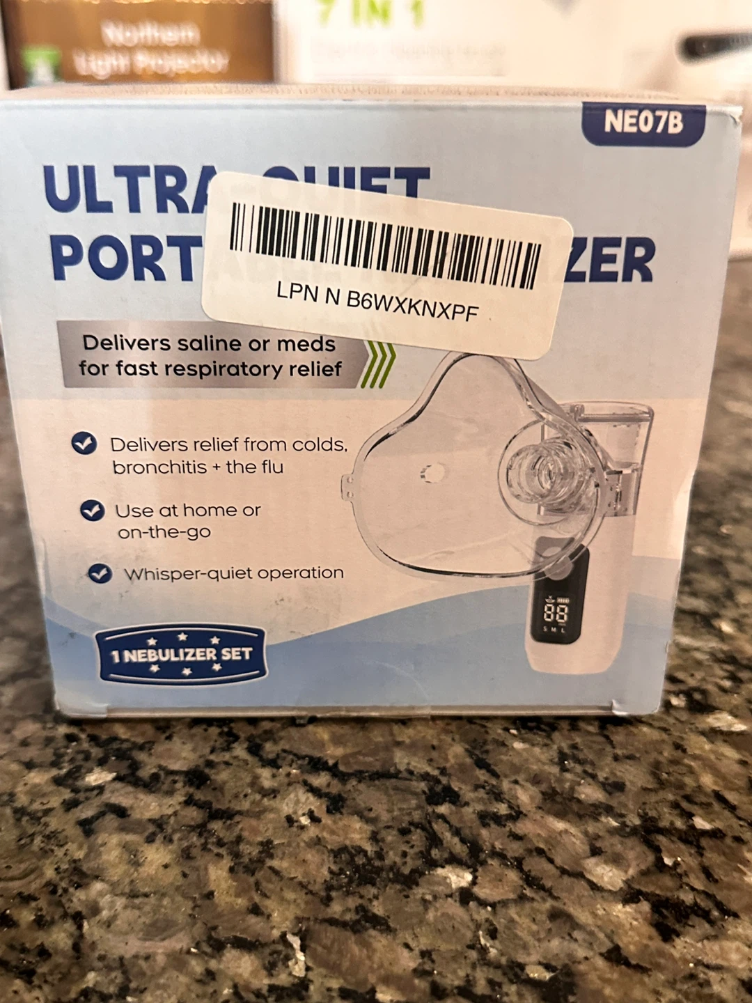 Ultra Quiet Portable Nebulizer NE07B