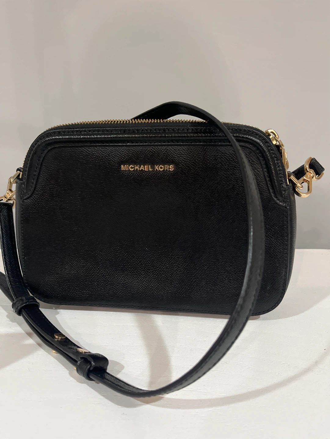 Michael Kors Black Leather Crossbody Bag - photo 2