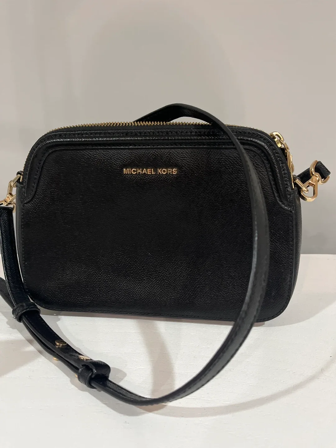 Michael Kors Black Leather Crossbody Bag - photo 2