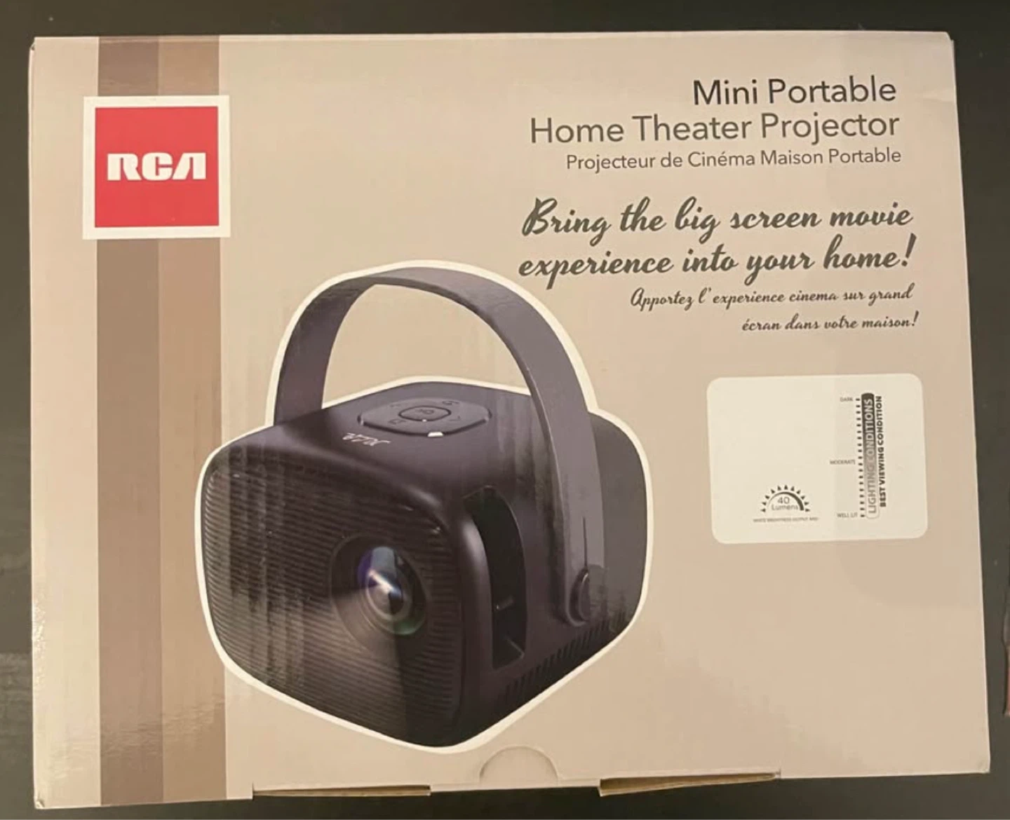 RCA Mini Portable Home Theater Projector