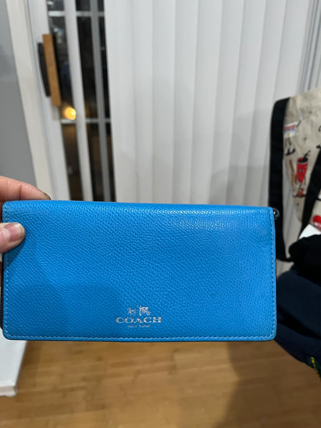 COACH pebble Leather Wallet - photo 3