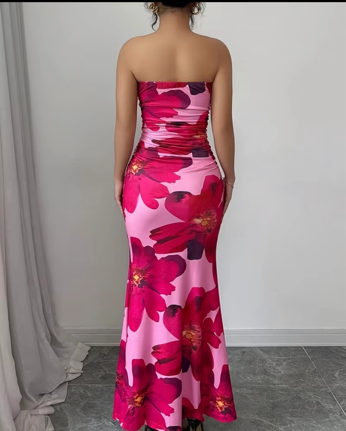 Strapless Maxi Dress. Size medium - photo 2