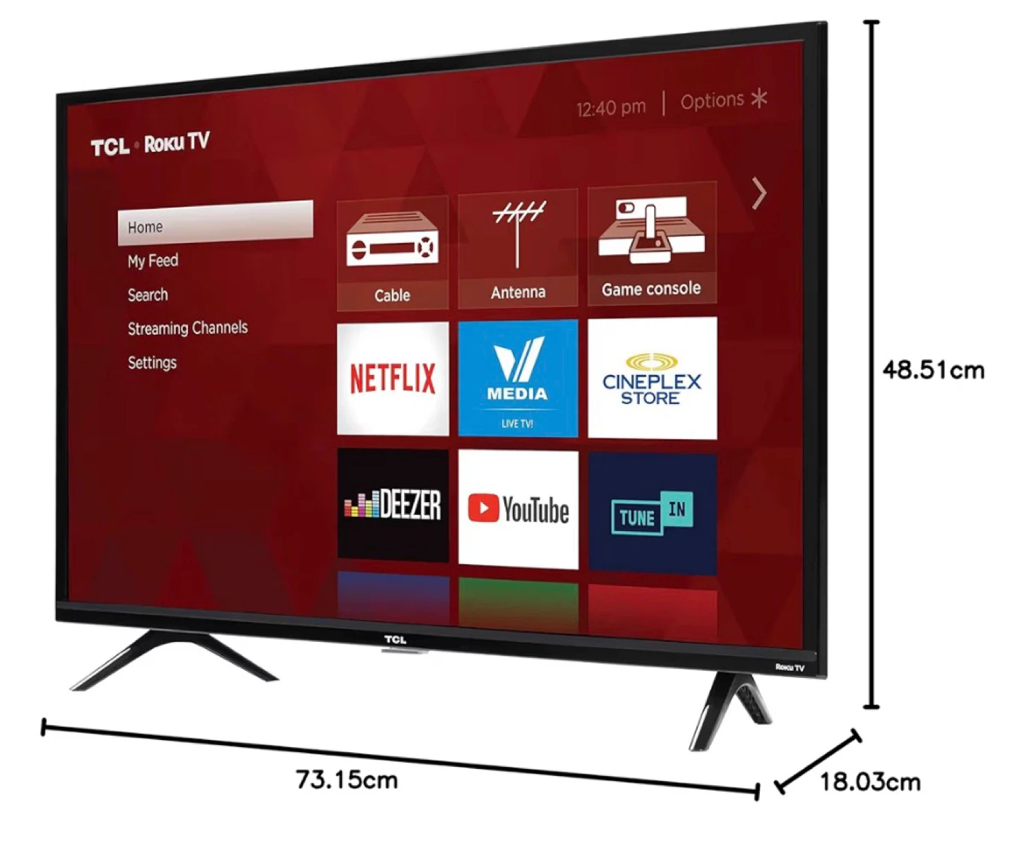32" TCL Roku Smart TV - Full HD LED - photo 4