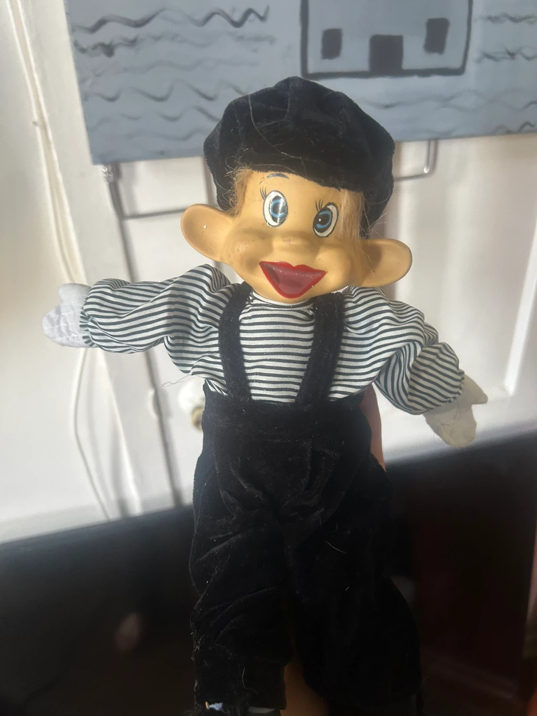 Vintage Monkey Puppet Clown