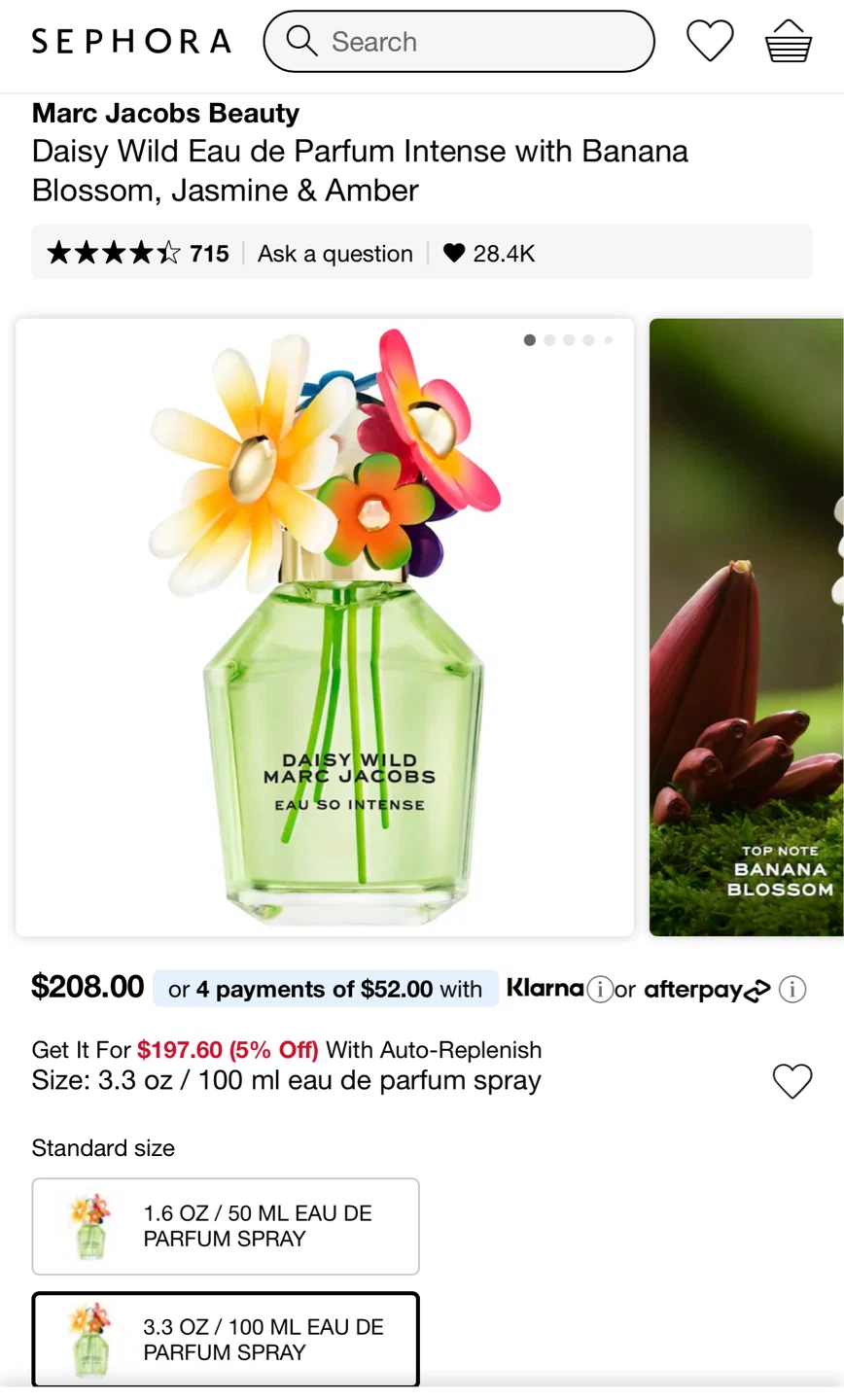 Marc Jacobs Daisy Wild Eau So Intense Eau de Parfum Spray - photo 5