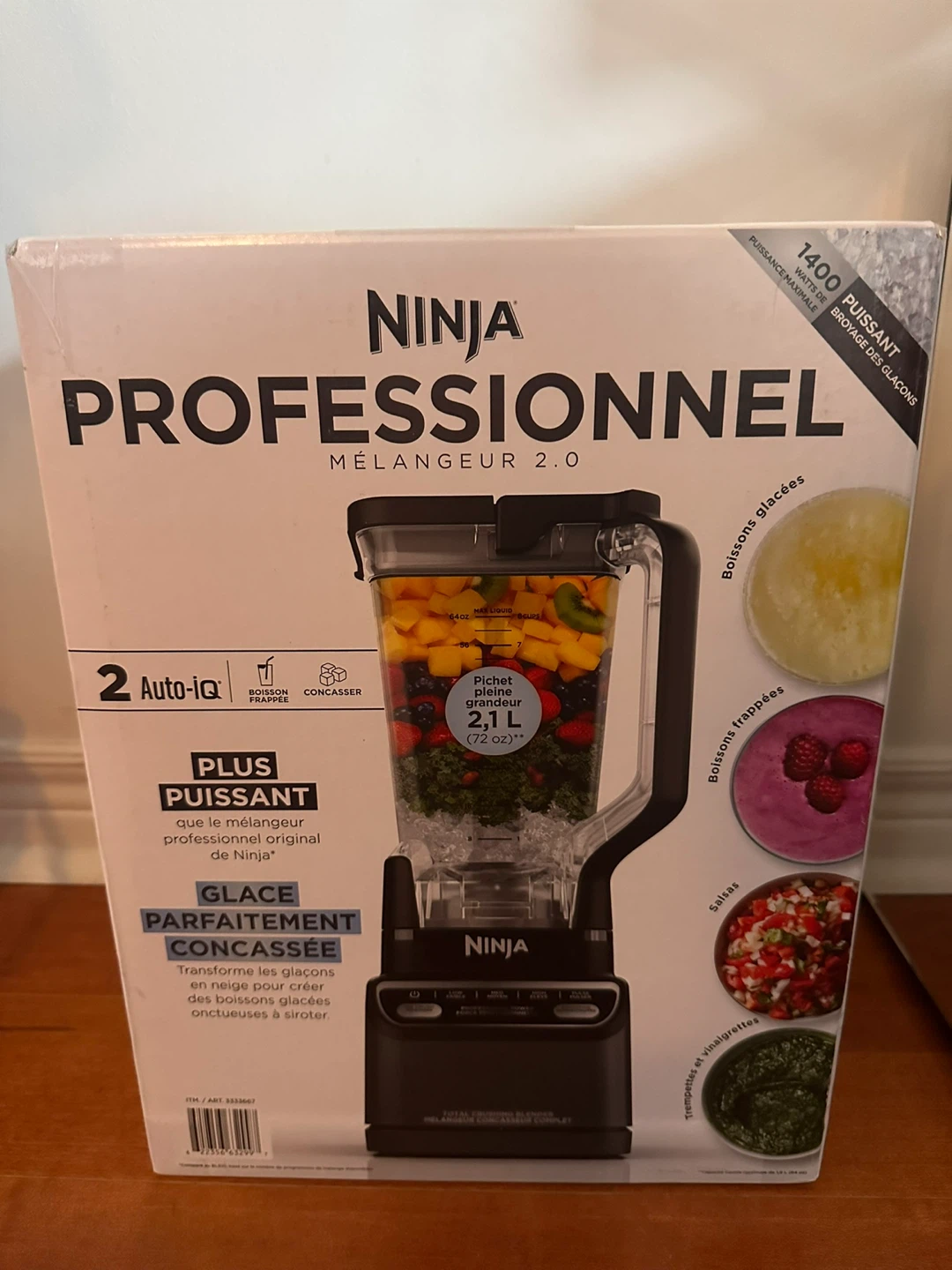 *NEW*Ninja Professional 2.0 Blender 72 oz - photo 2