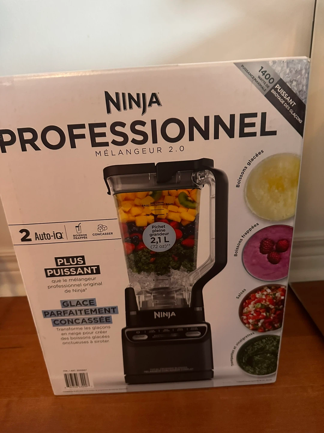 *NEW*Ninja Professional 2.0 Blender 72 oz