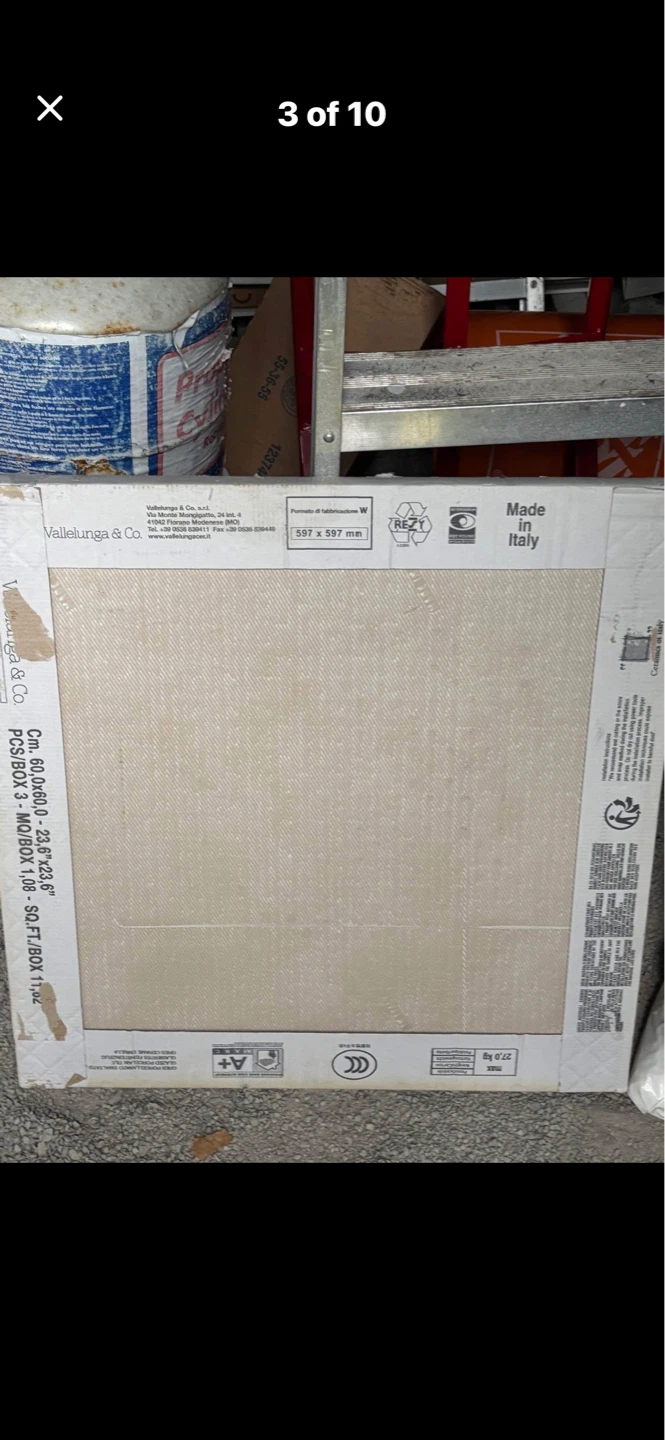 🇮🇹 Italian Porcelain Floor Tiles – Brand New – 219 Sq Ft - photo 4