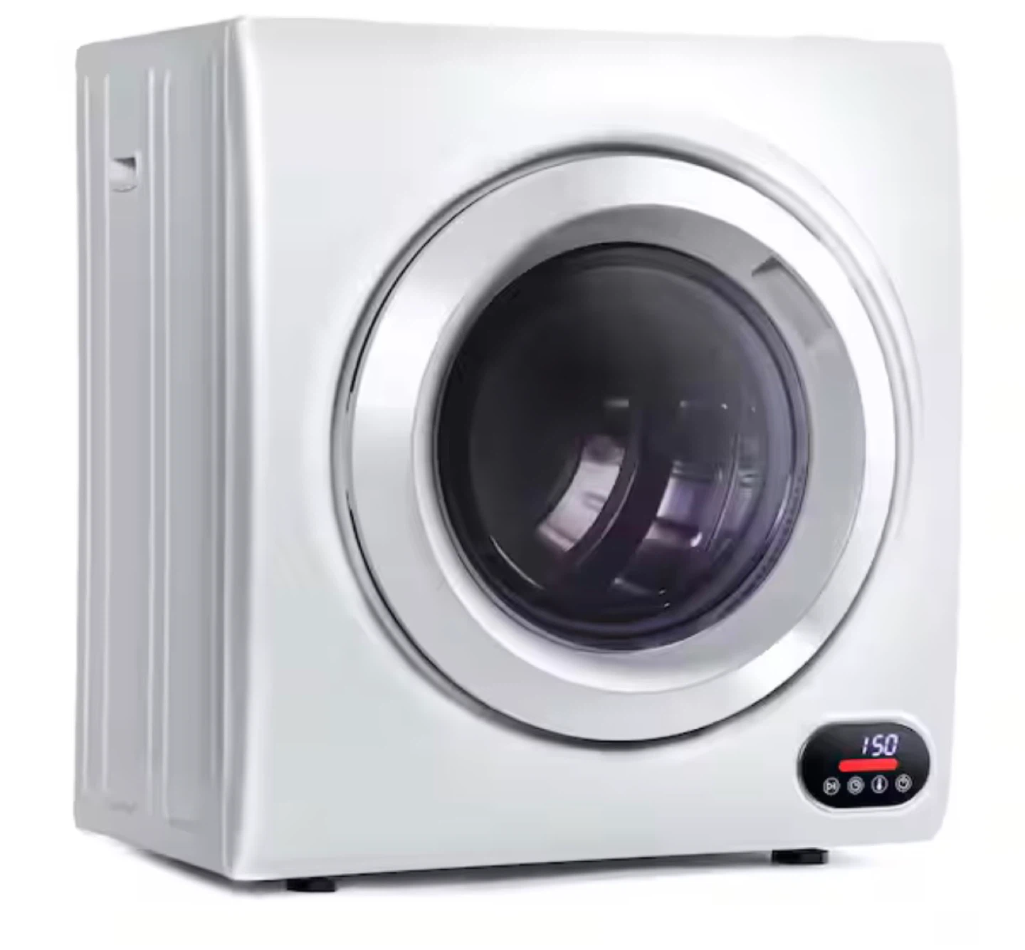 Compact White Clothes Dryer