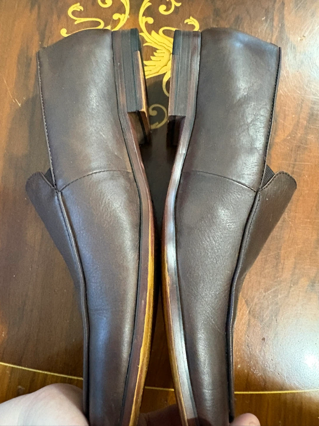 Steve Madden "DuFresne" Brown Leather Loafers - Size 11 - photo 4