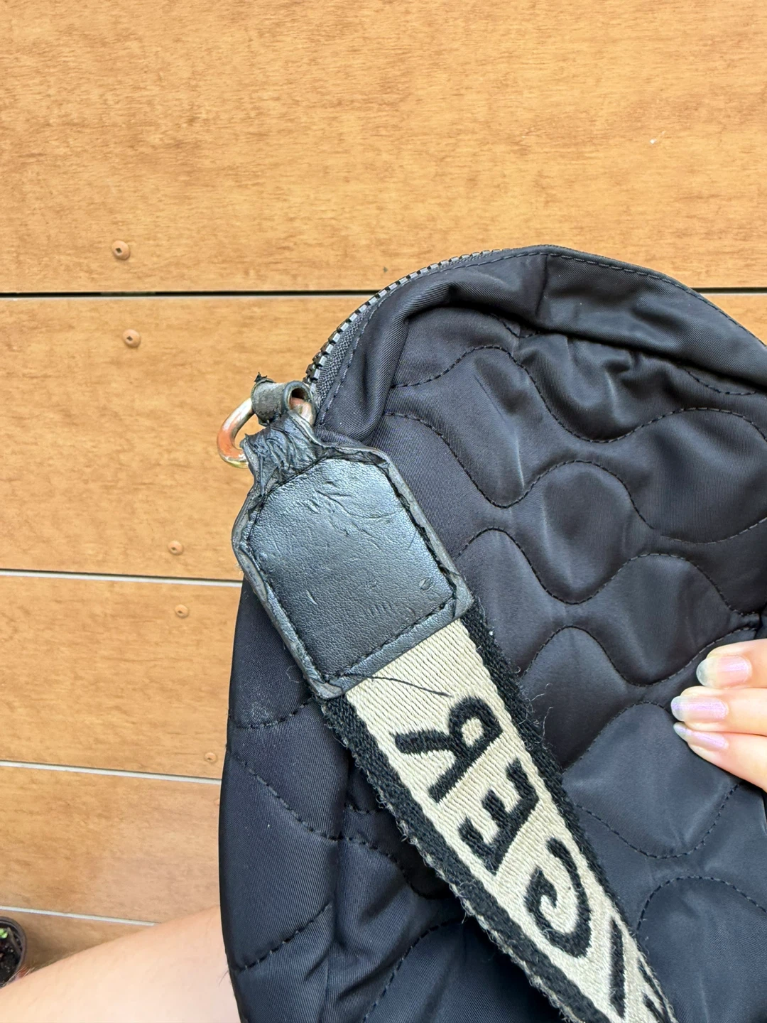 Tommy Hilfiger Black Quilted Crossbody Bag - photo 3
