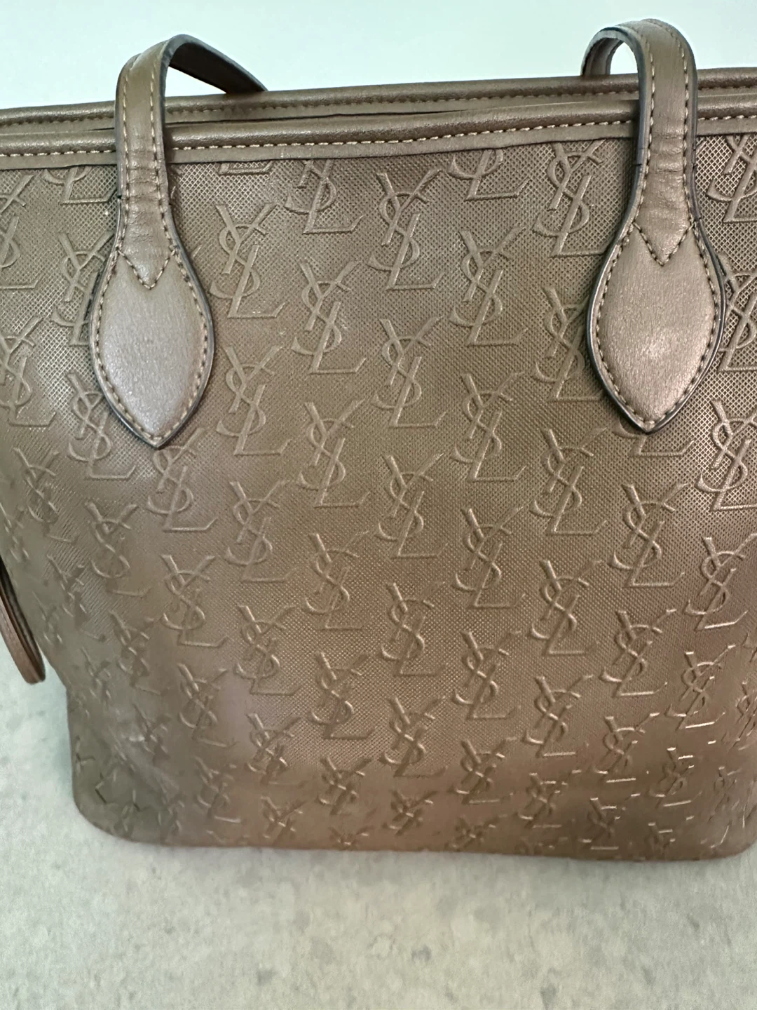Saint Laurent YSL Monogram Tote Bag - photo 3