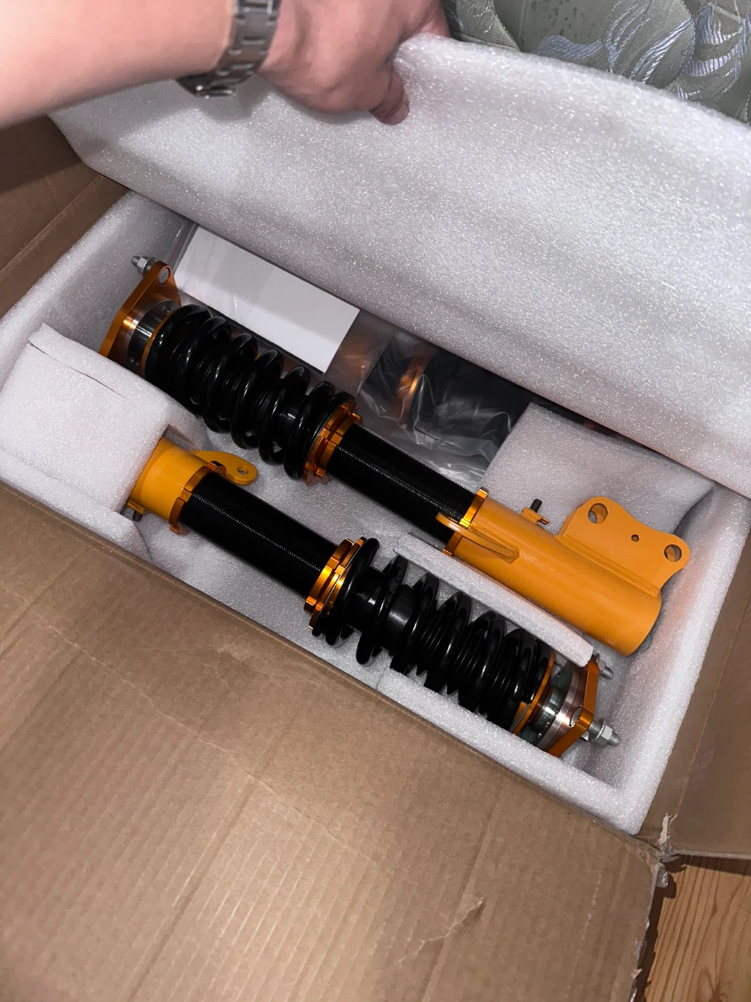 08-16 mitsubishi Lancer MAXPEEDINGRODS Coilovers - photo 2
