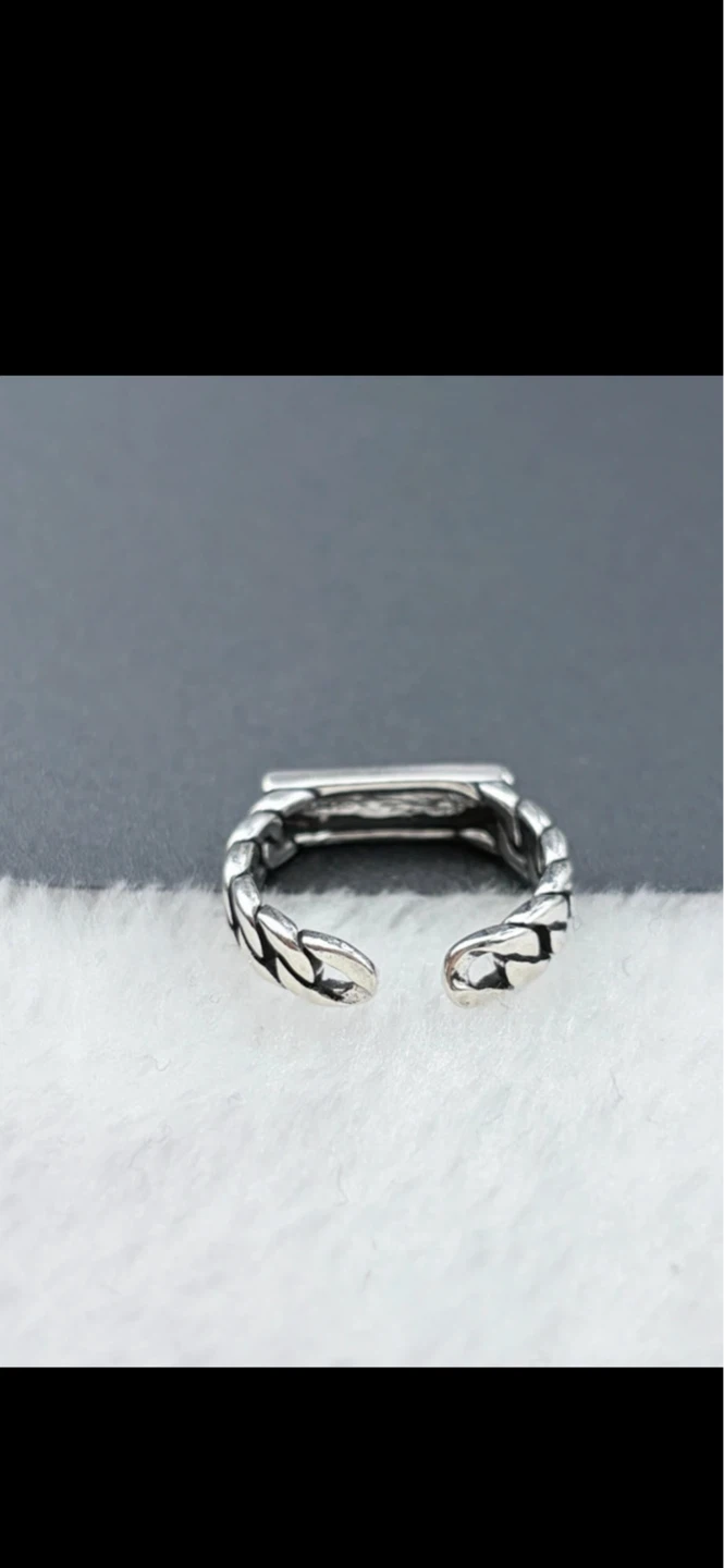 Saint Laurent Paris Chain Ring - photo 2