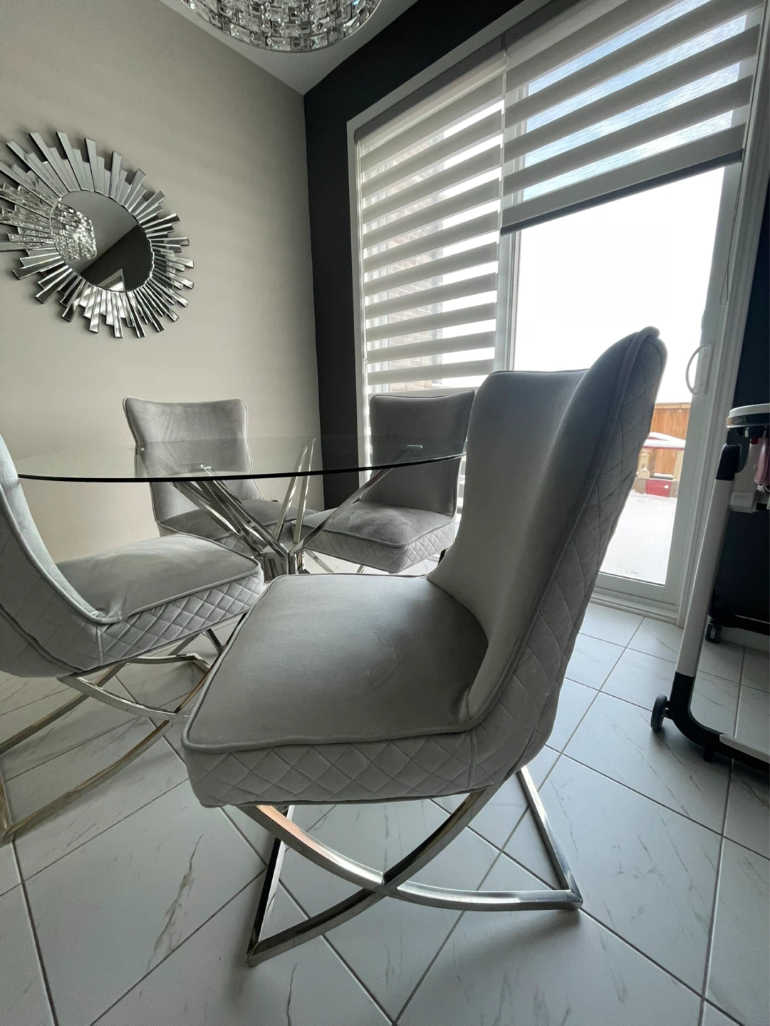 Dining table and chairs - photo 5