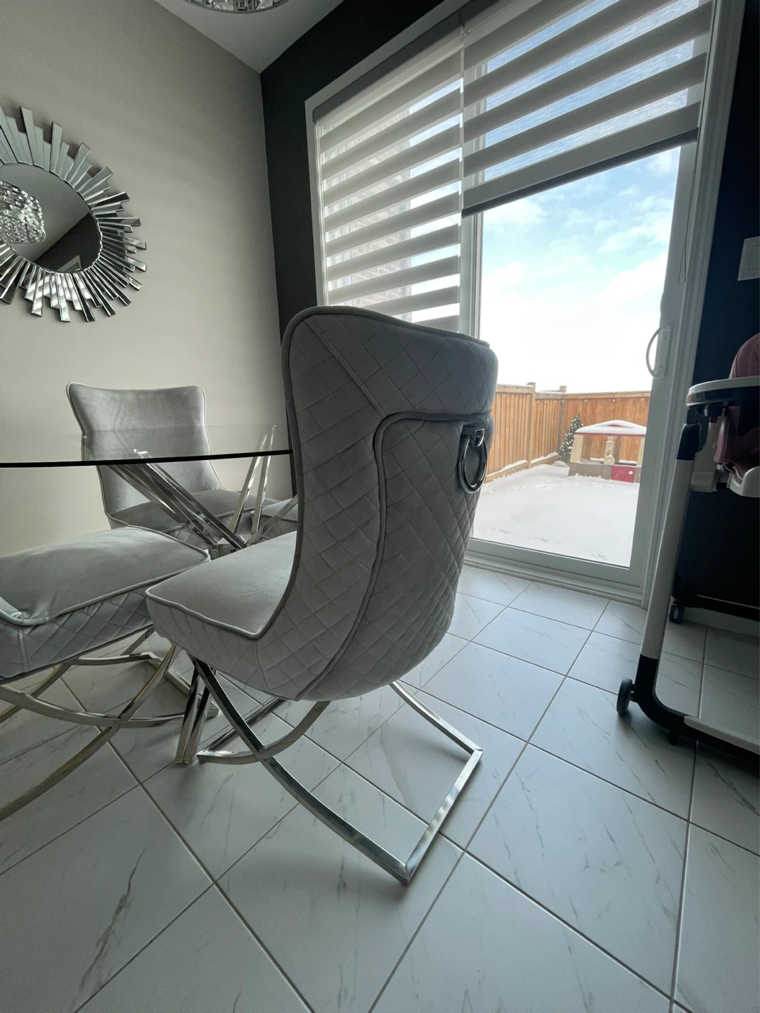 Dining table and chairs - photo 4