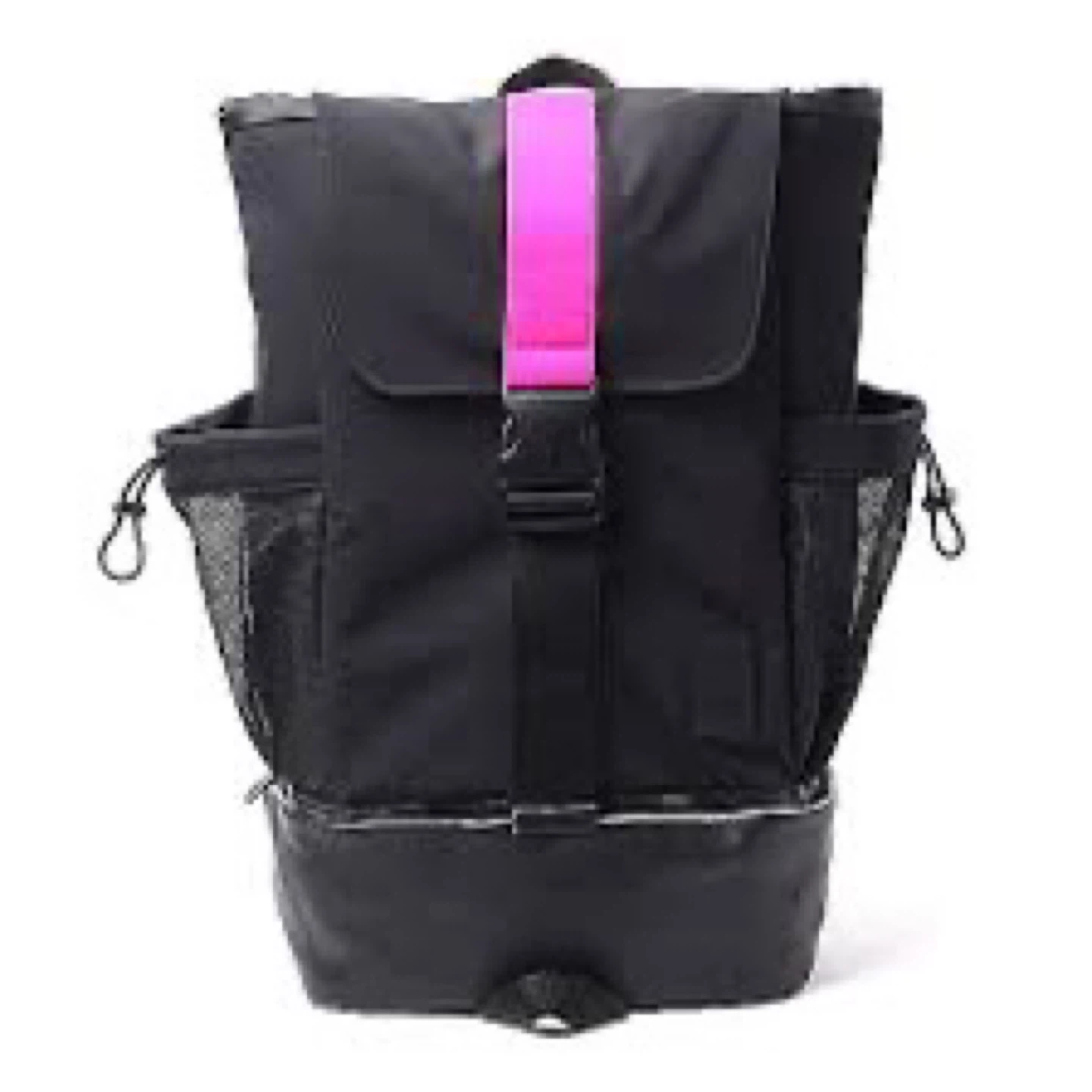 Adidas Black Backpack with Pink Strap - photo 2