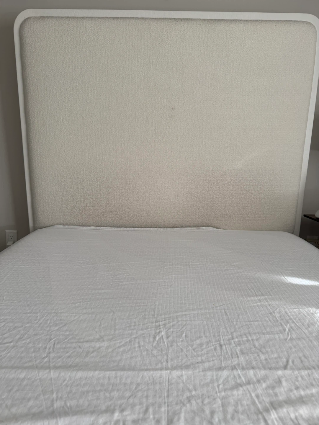 Queen size Headboard+ bed frame + box