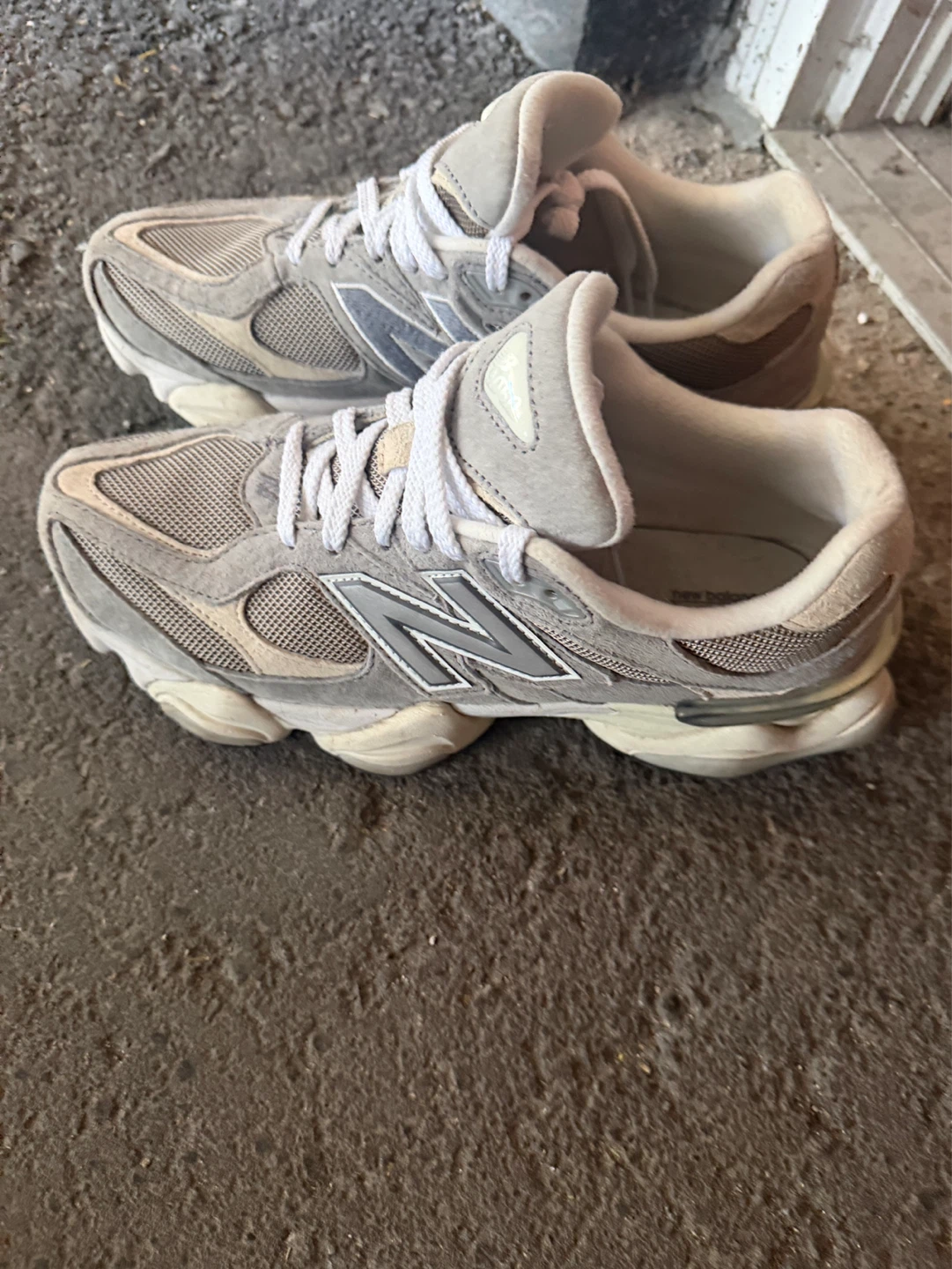 New Balance 9060 Grey Running Shoes - photo 2