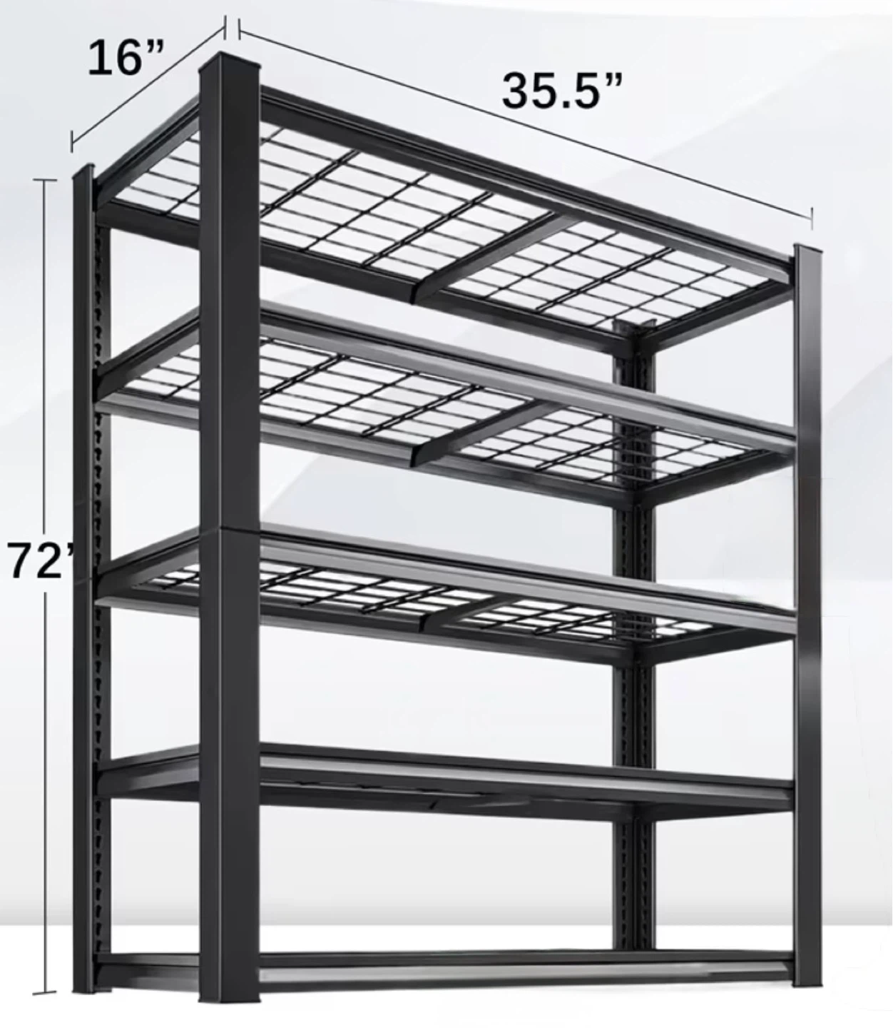 🔥 Priced to sell! Brand New in a box 72” Metal Wire Rack Shelves