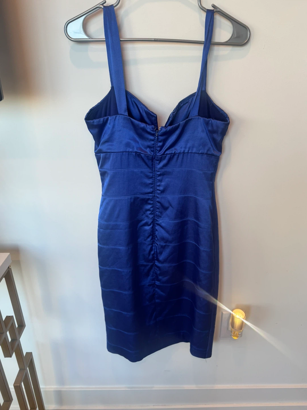 Le Château Royal Blue Bandage Dress. Size medium - photo 2