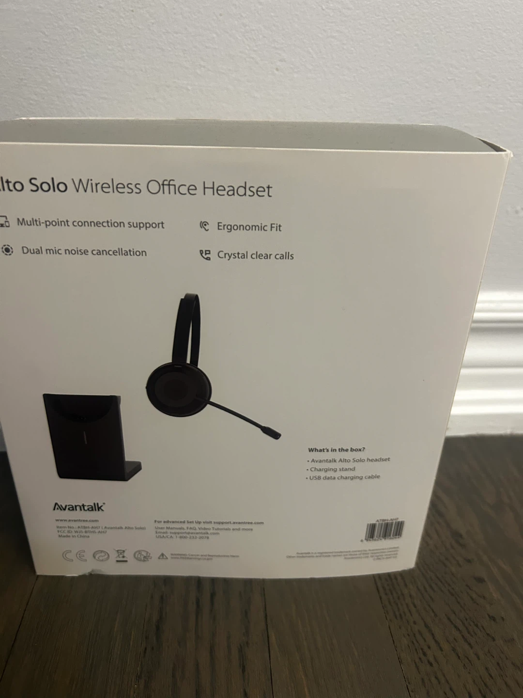 Avantalk Alto Solo Wireless Office Headset - photo 2