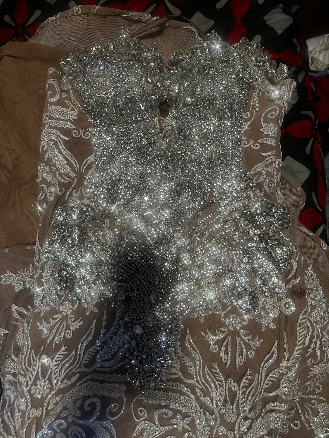 Sparkly Embellished Mermaid Gown - photo 3