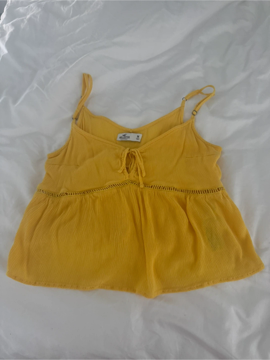 Hollister Yellow Cami Top - Size M