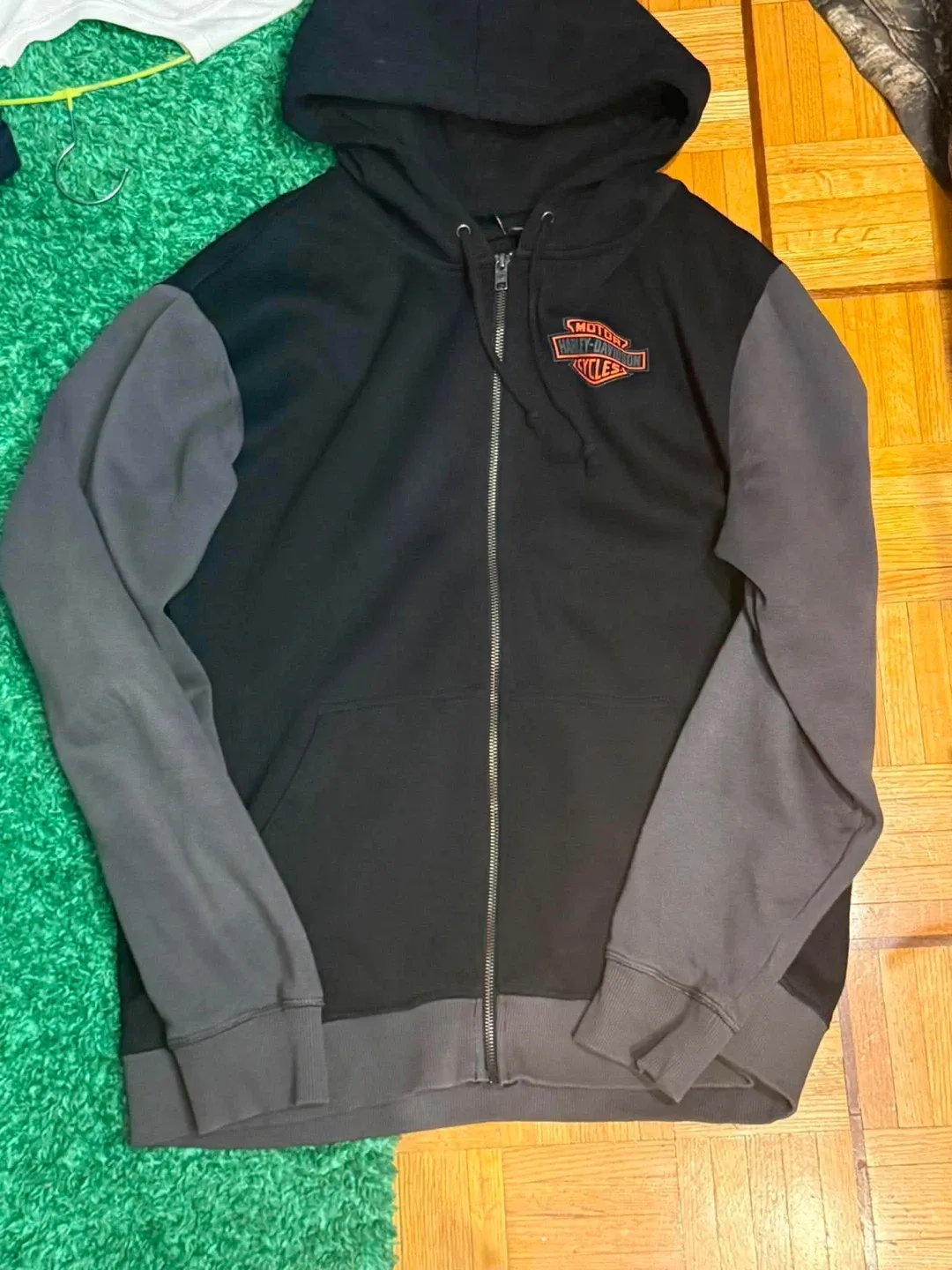 Harley-Davidson Motorcycle Co. Zip-Up Hoodie