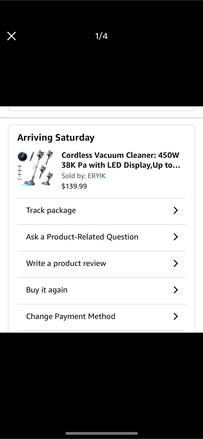 Like New Cordless Vacuum Cleaner