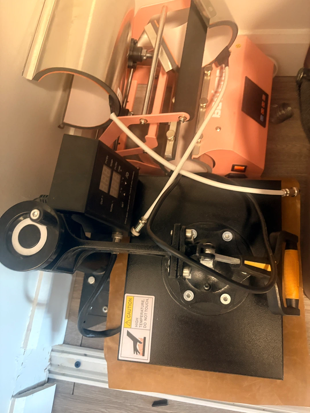 Pink Heat Press Machine for Mugs
