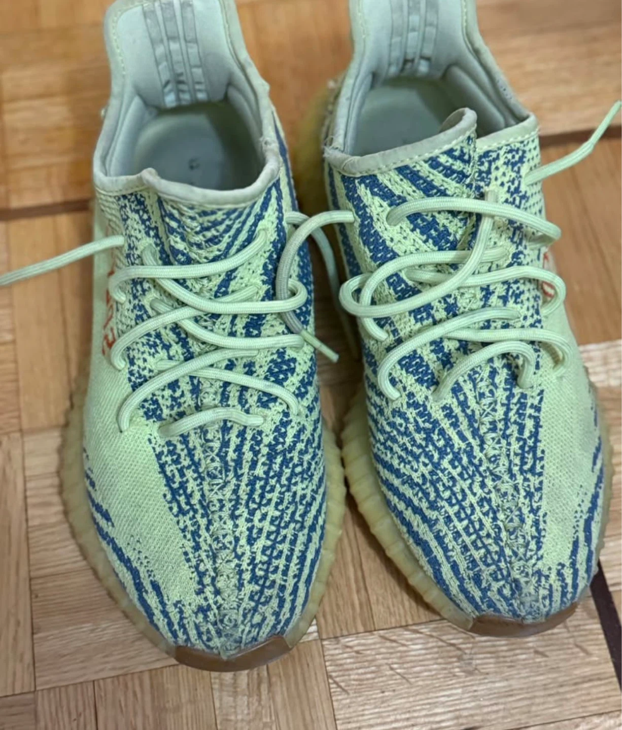 Adidas Yeezy Boost 350 V2 Semi Frozen Yellow Sneakers - photo 2