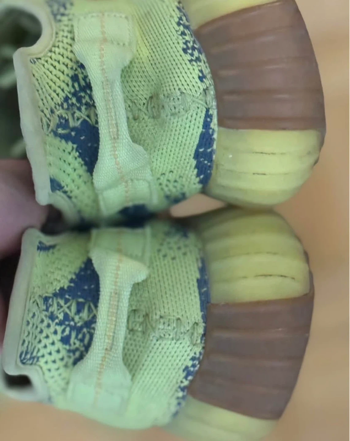 Adidas Yeezy Boost 350 V2 Semi Frozen Yellow Sneakers - photo 3