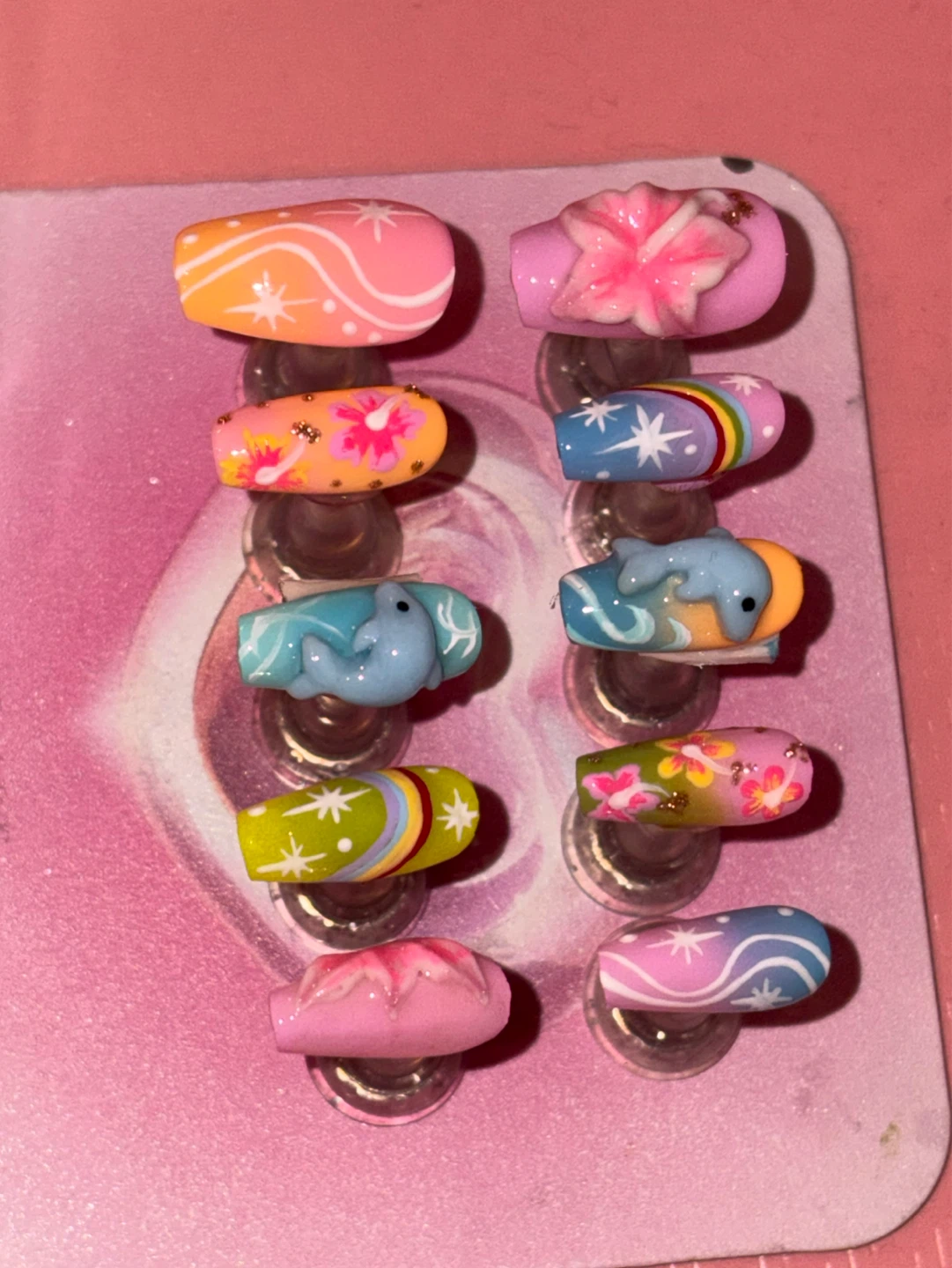 Custom made press on nails - photo 5