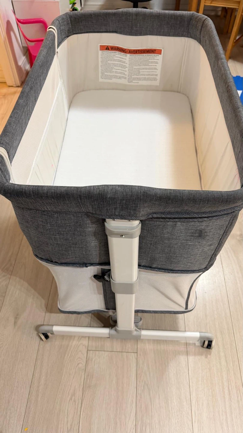 Grey Bassinet with Mosquito Net - photo 2