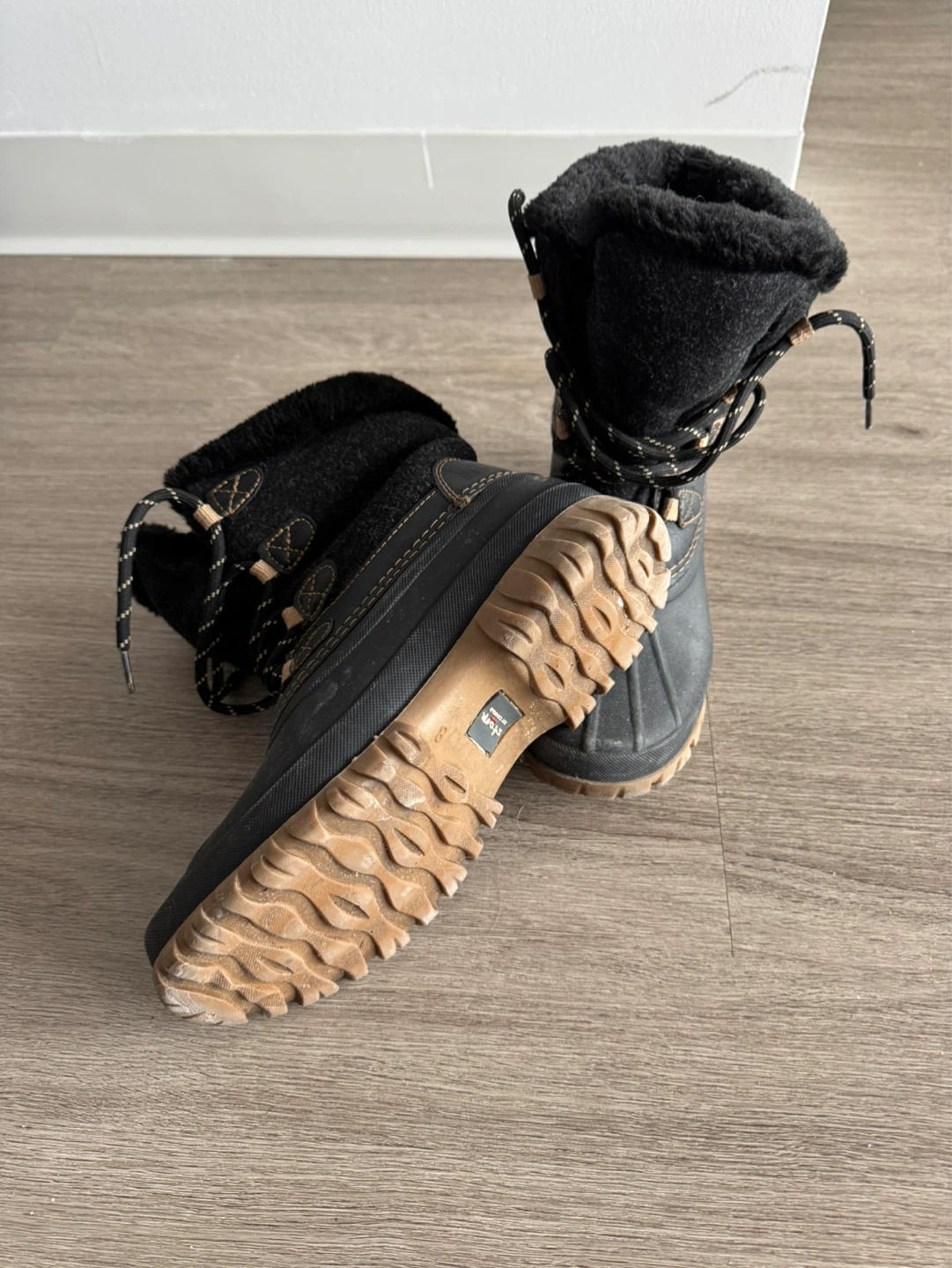 Black Cozy-D Winter Boots - US Size 8 - photo 2