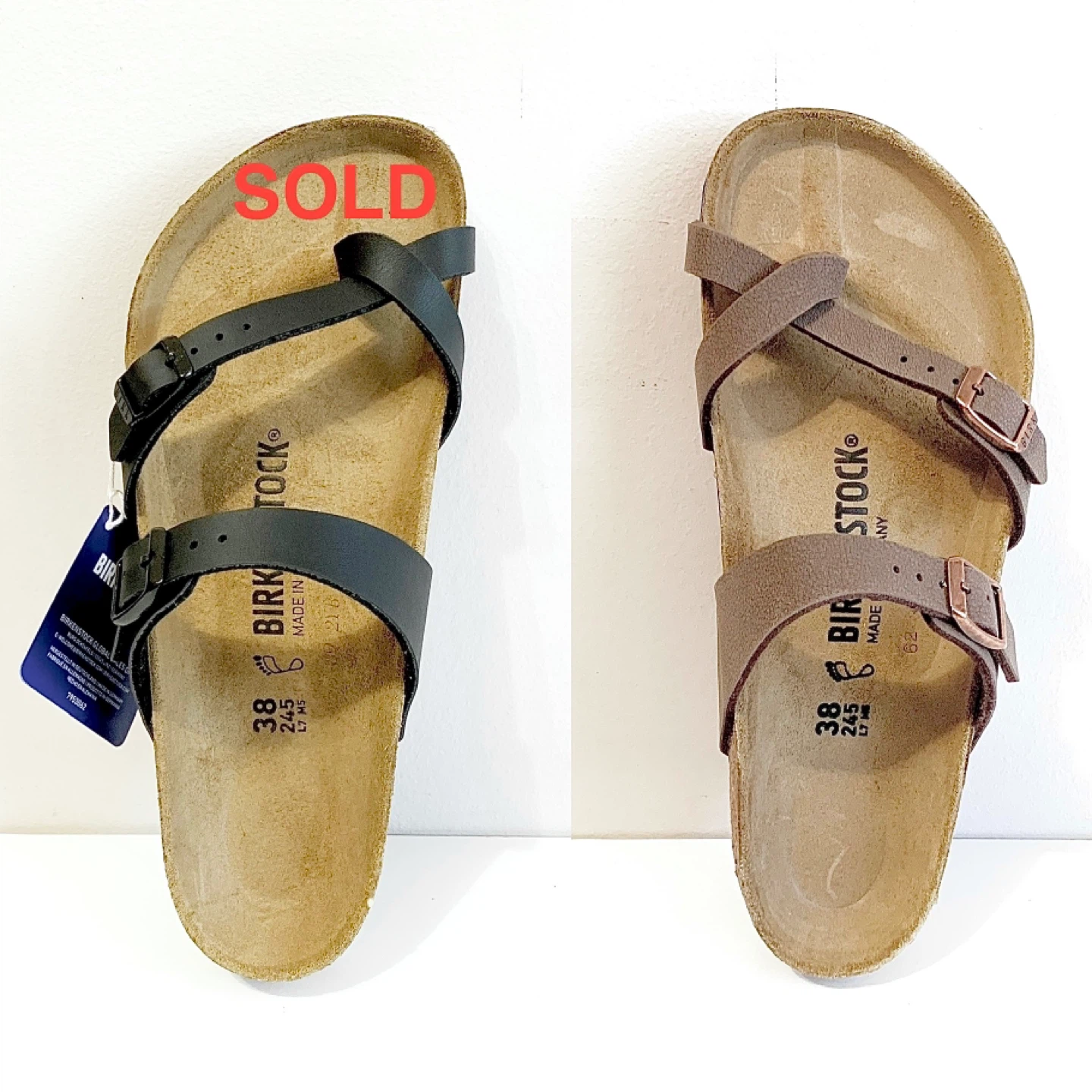 Birkenstock Mayari Sandals Size 38 (US 7) Womens Regular Fit NEW