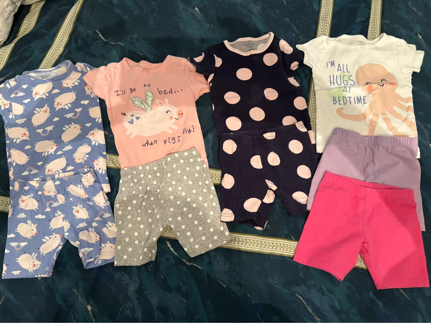 LIKE NEW GIRLS SIZE 3T PAJAMAS ALL FOR $12 (SEE LISTING)