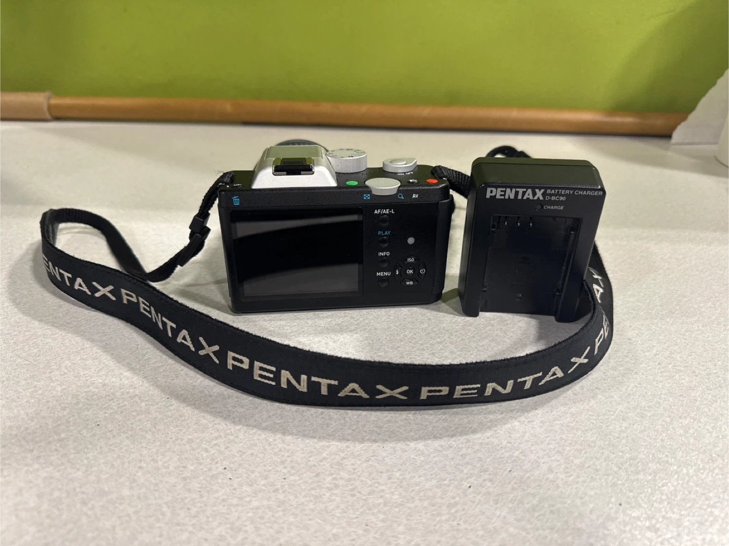 Pentax K-01 Digital Camera with Lens