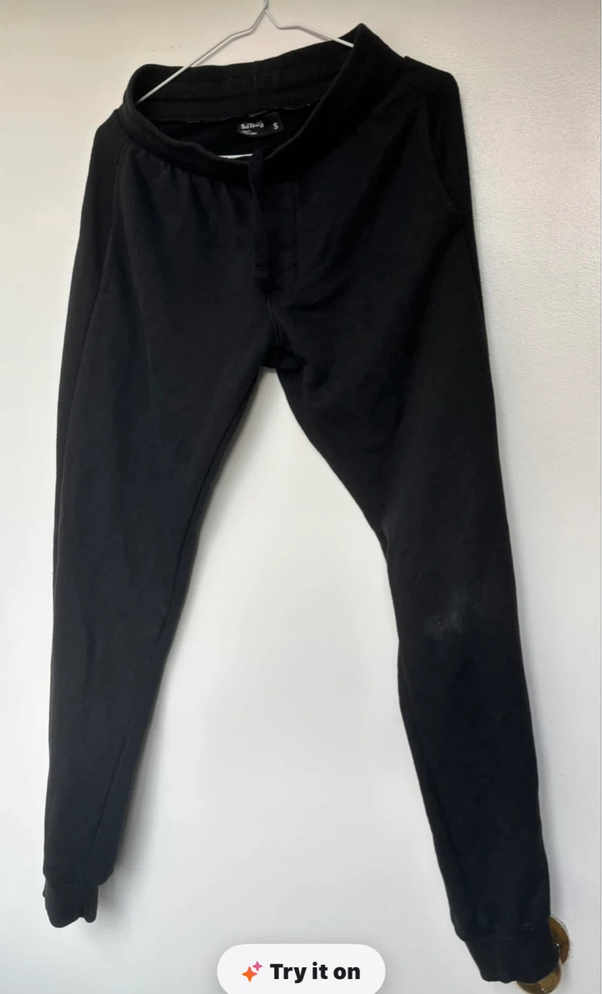 Black Joggers Size S