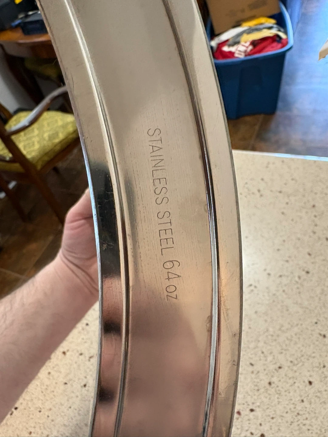 Stainless Steel Flask - 64oz - photo 4
