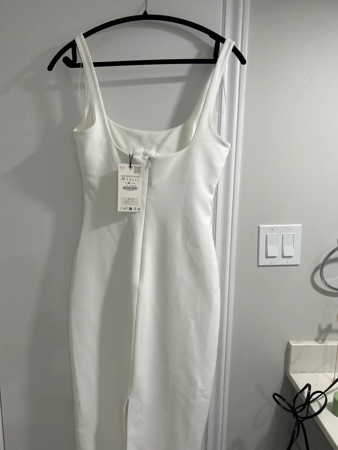 White Zara Midi Dress - photo 4