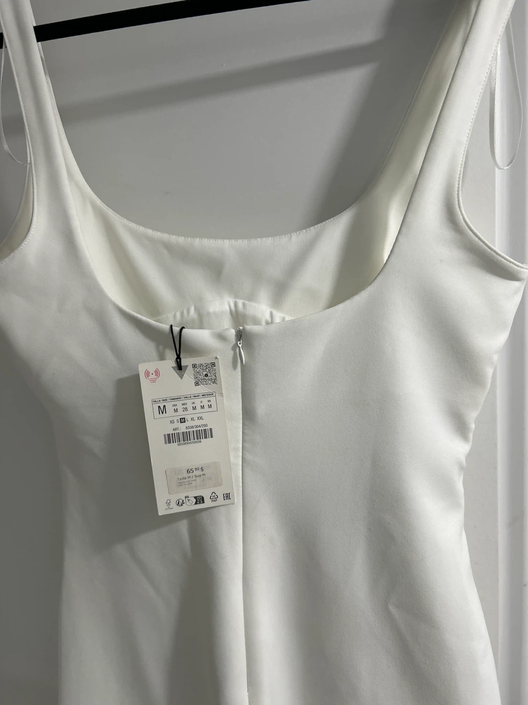 White Zara Midi Dress - photo 5