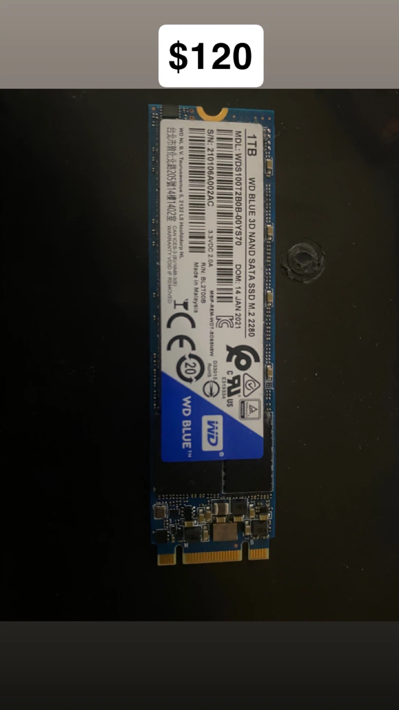 PC Parts (Laptop ram / SSD / HardDrive - photo 5