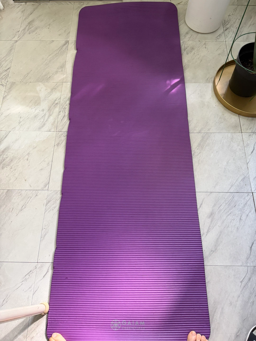 Gaiam Yoga Mat - Purple in great shape - photo 2