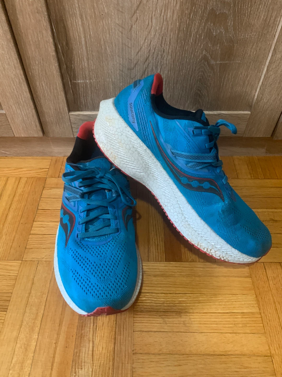 Saucony Blue Running Shoes US 10.5 M