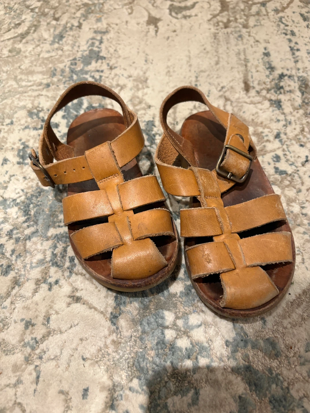 Jacadi Paris Leather Sandals size 23