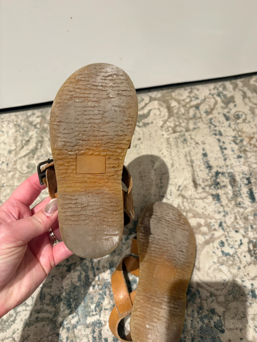 Jacadi Paris Leather Sandals size 23 - photo 4
